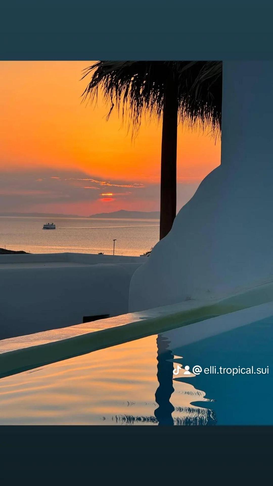 Elli Tropical Suites Mykonos Town Extérieur photo